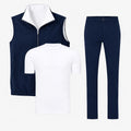 Marné Full Set Navy Blau/Weiß